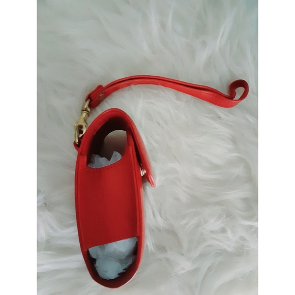 Coach Red Vintage Multi Cell Phone Wristlet - Picture 4 of 11